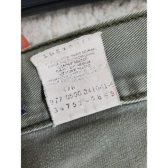 Vtg Y2K SilverTab Levis Cargo Jorts Shorts Mens 31 Gray Wide Leg (30x10) - Picture 9 of 11